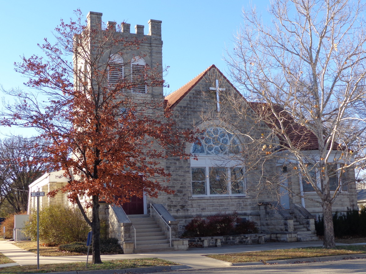 Churches City of Cottonwood Falls Kansas